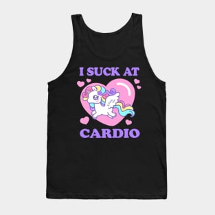 I Suck At Cardio Tank Top